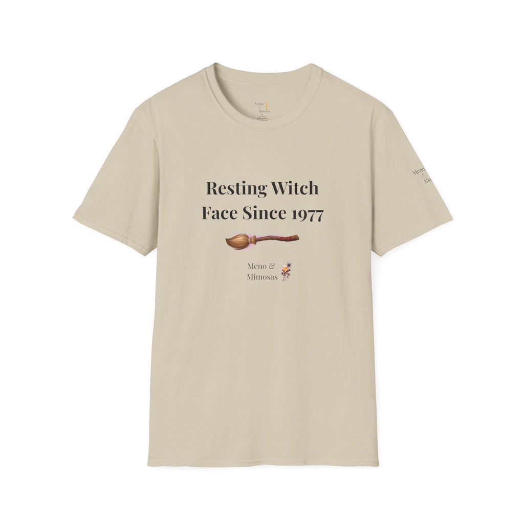 Resting Witch Face Since 1977 Tee by Meno & Mimosas