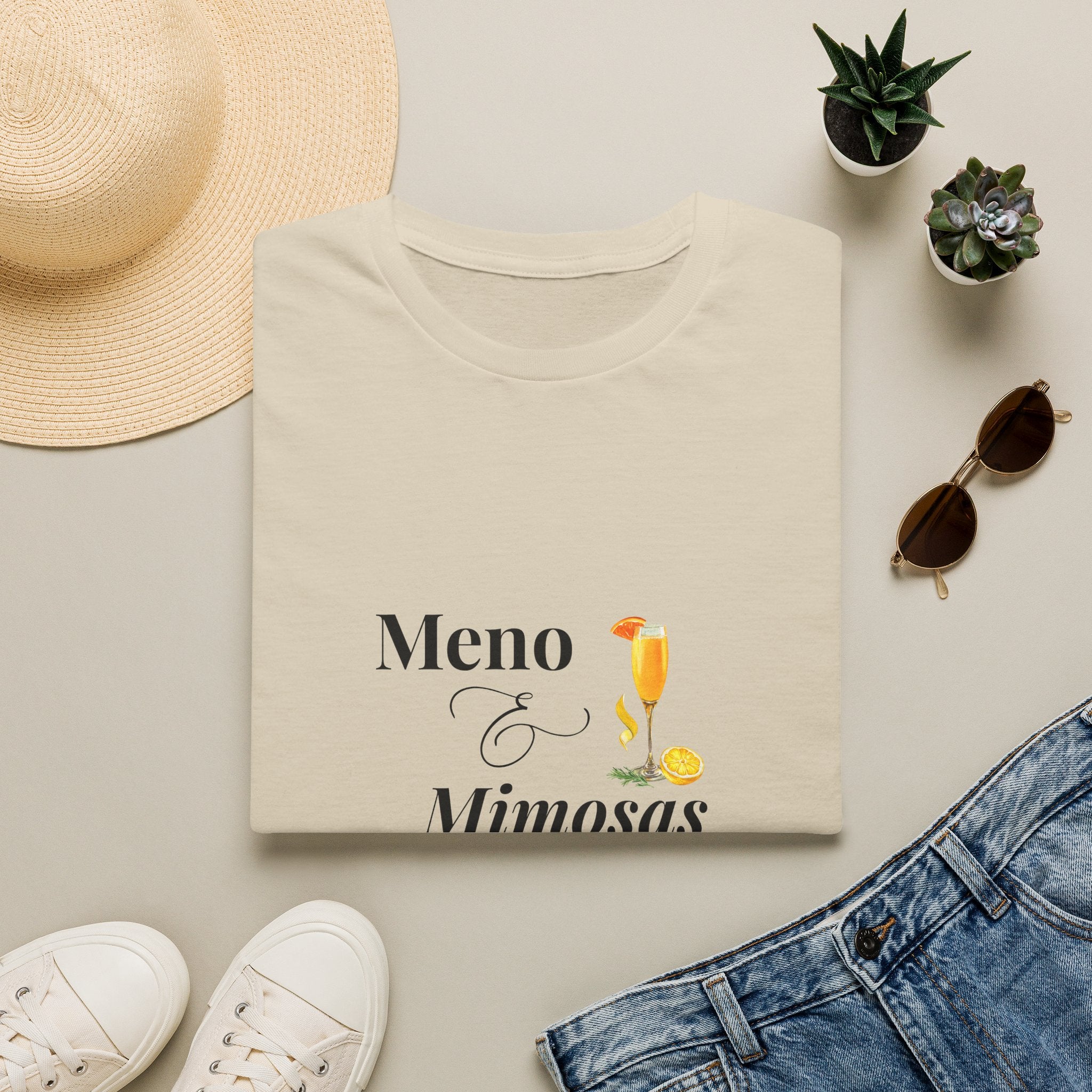 Meno & Mimosas Casual Tee