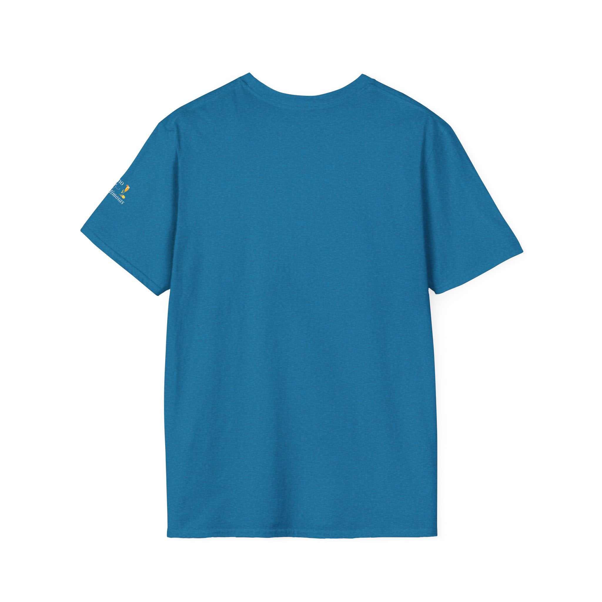 "Powered By Hot Flashes & Sarcasm" Funny Menopause T-Shirt by Meno & Mimosas