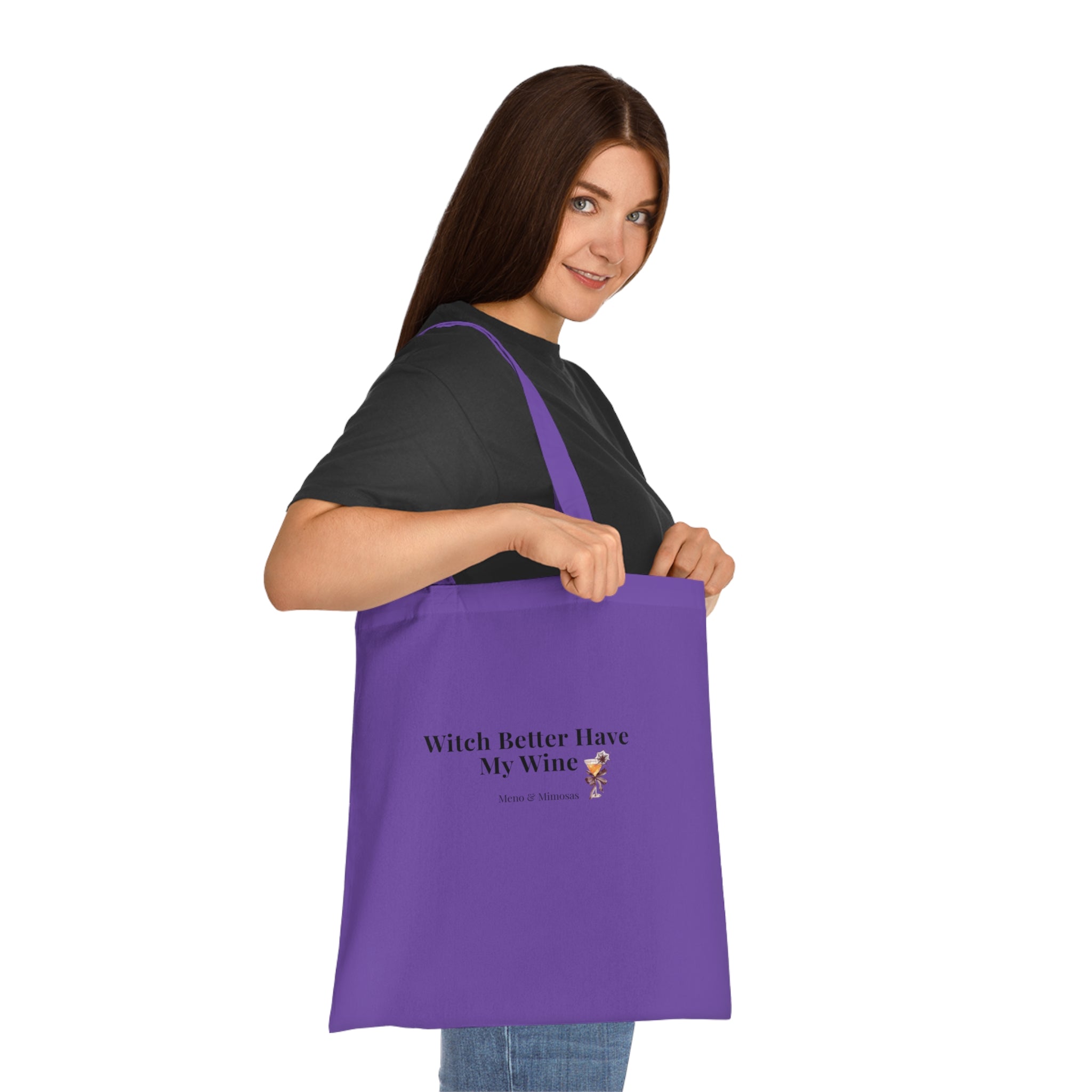 Witch Better Have My Wine Cotton Tote — Funny Halloween Wine Lover Grocery Bag