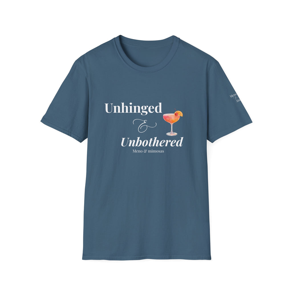 "Unhinged & Unbothered" Tee