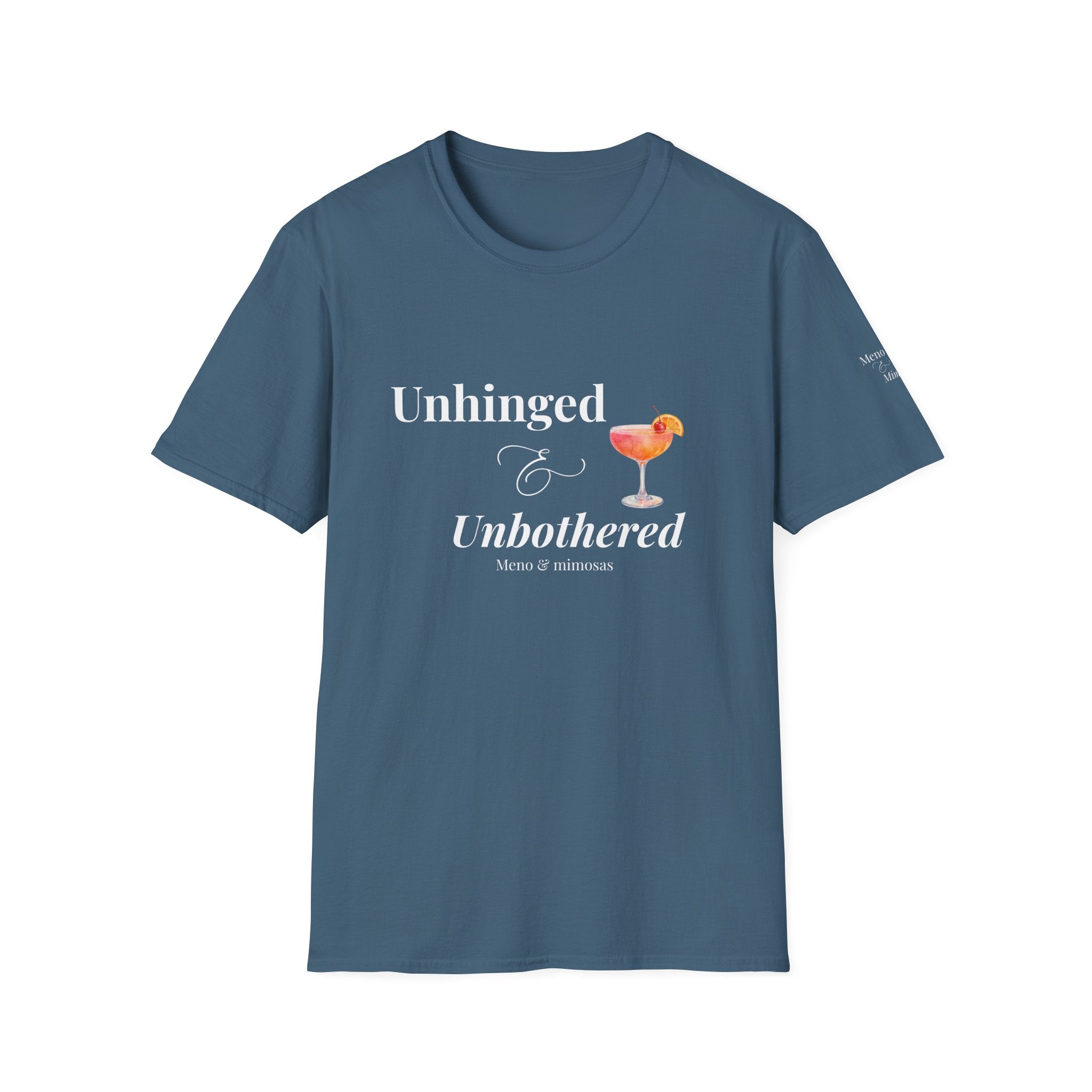"Unhinged & Unbothered" Tee