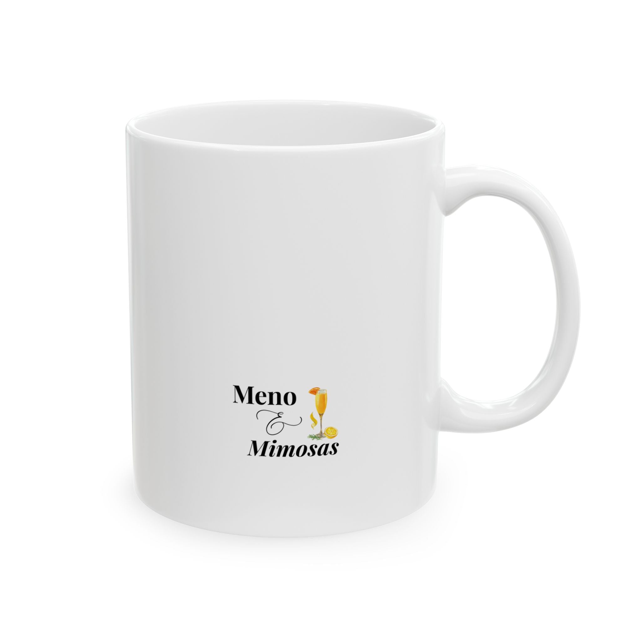 Ceramic Mug - "I Identify as Menopausal" Funny Midlife Humour Coffee Cup