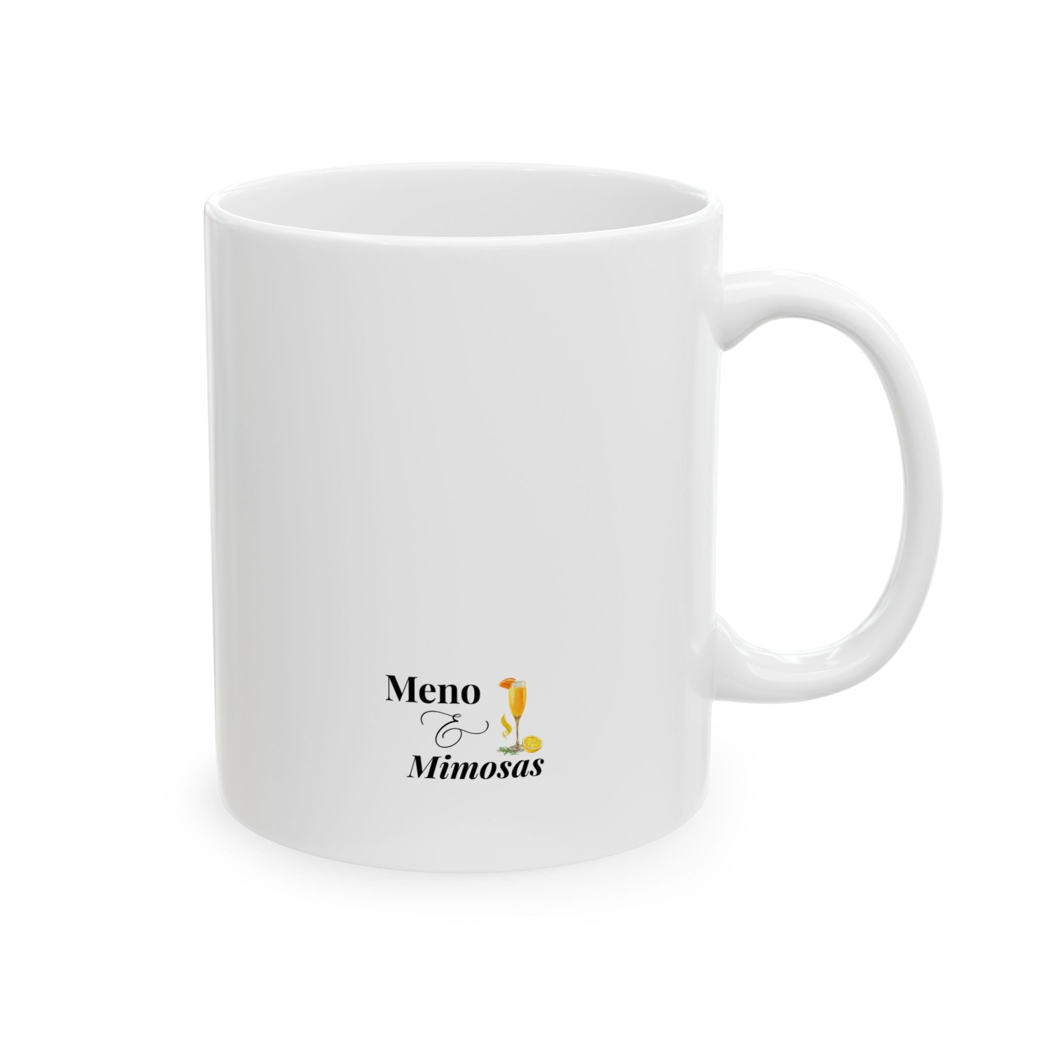 Funny Midlife Humour Ceramic Mug – "Powered by Hot Flashes and Sarcasm" (11oz/15oz)