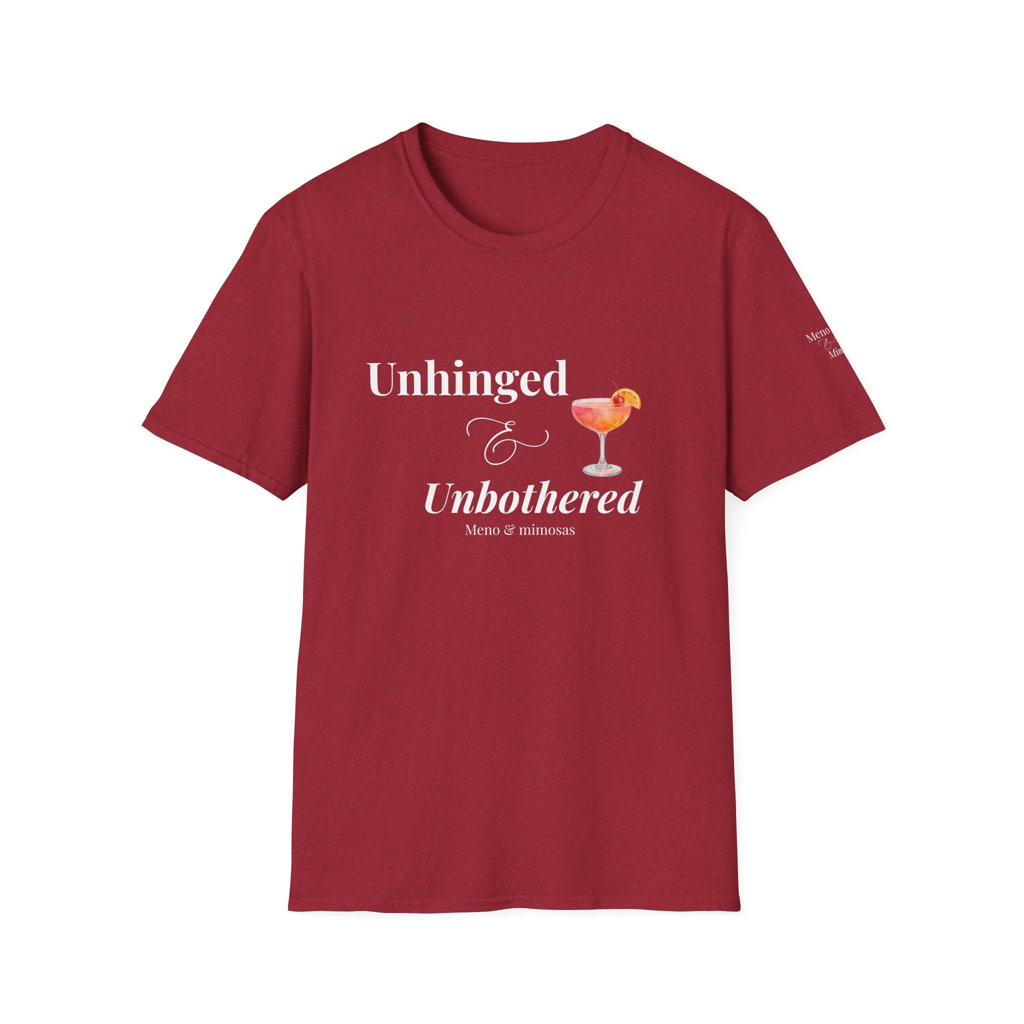 "Unhinged & Unbothered" Tee