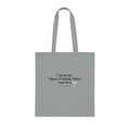 “I’m in my Abso‑F*cking‑Lutely Not Era” Funny Cotton Tote Shopping Bag from Meno & Mimosas