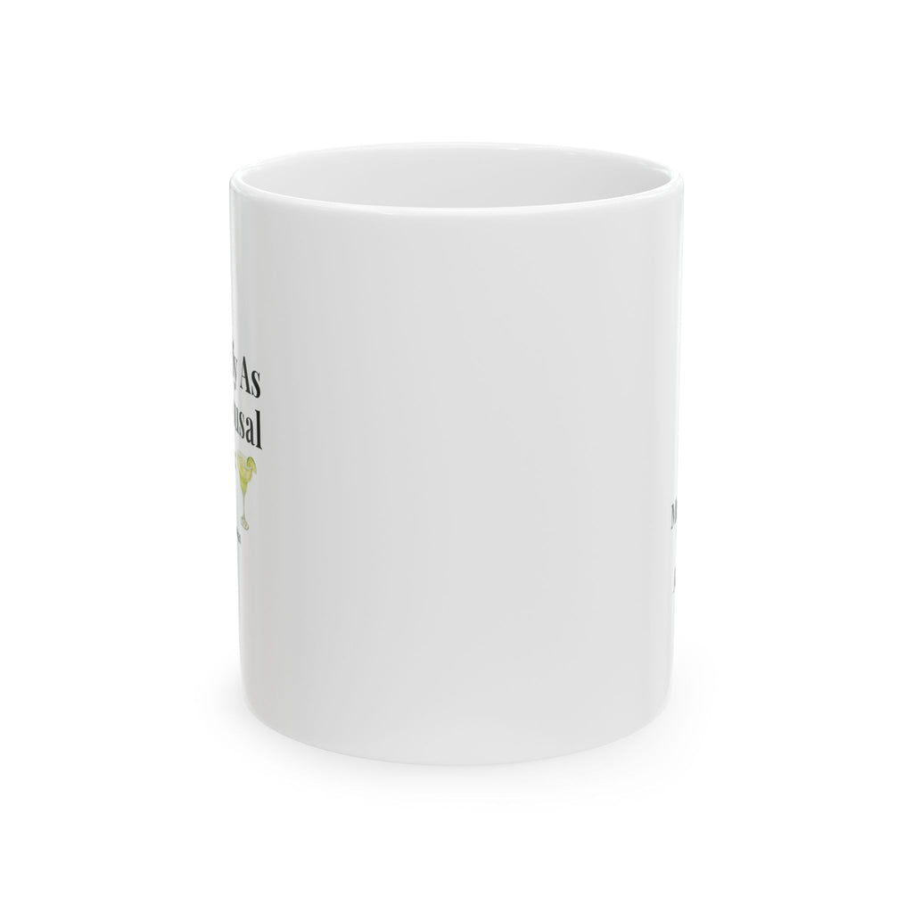 Ceramic Mug - "I Identify as Menopausal" Funny Midlife Humour Coffee Cup