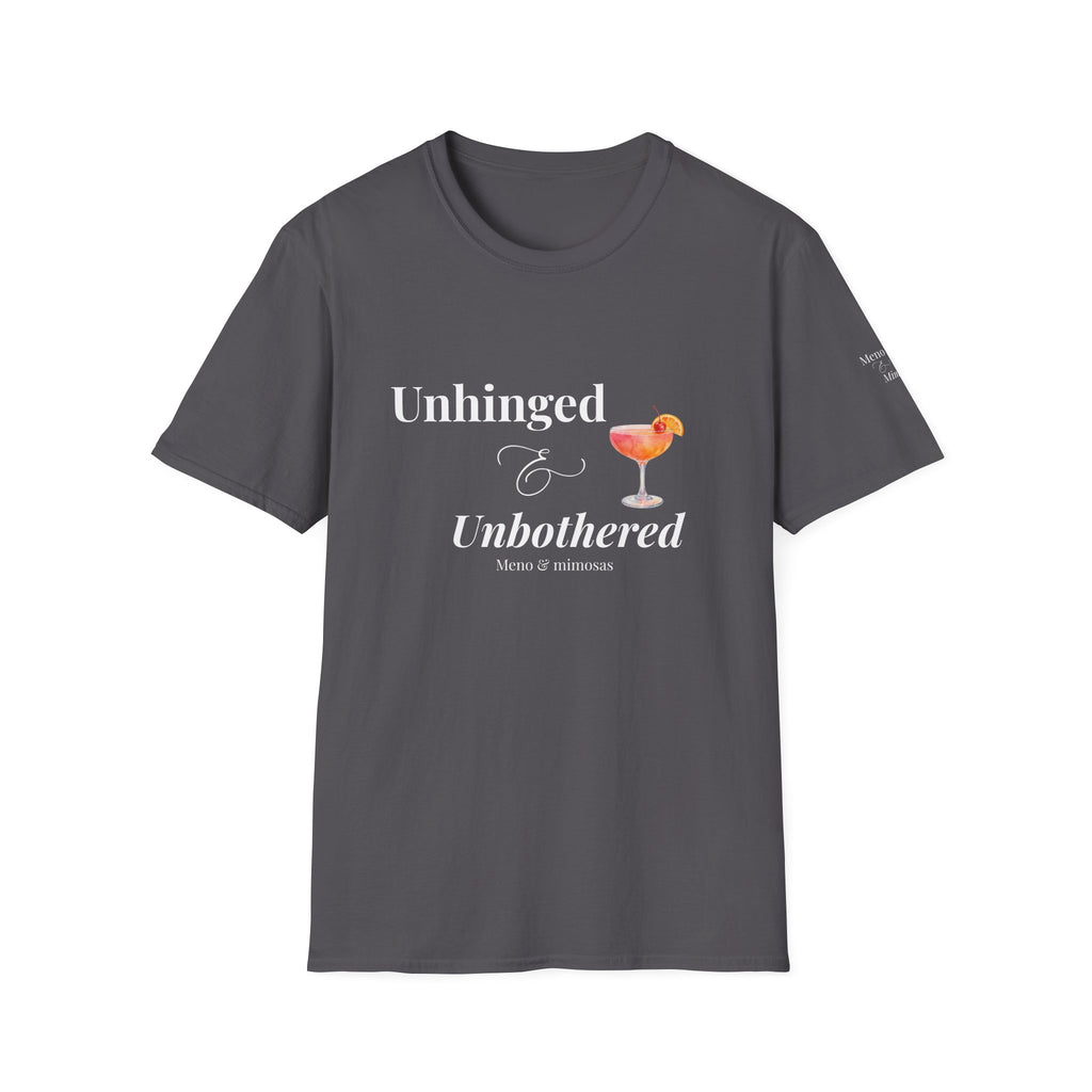 "Unhinged & Unbothered" Tee