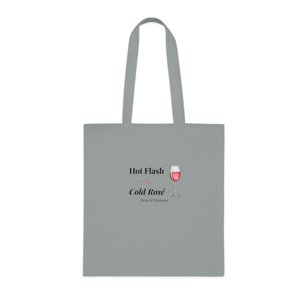 Hot Flash Cold Rosé Cotton Tote