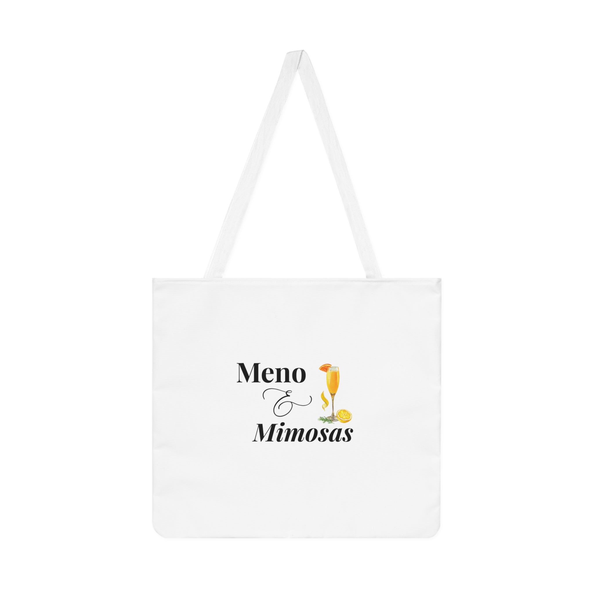 Meno & Mimosas Tote Bag - Funny Menopause Brunch Shopper