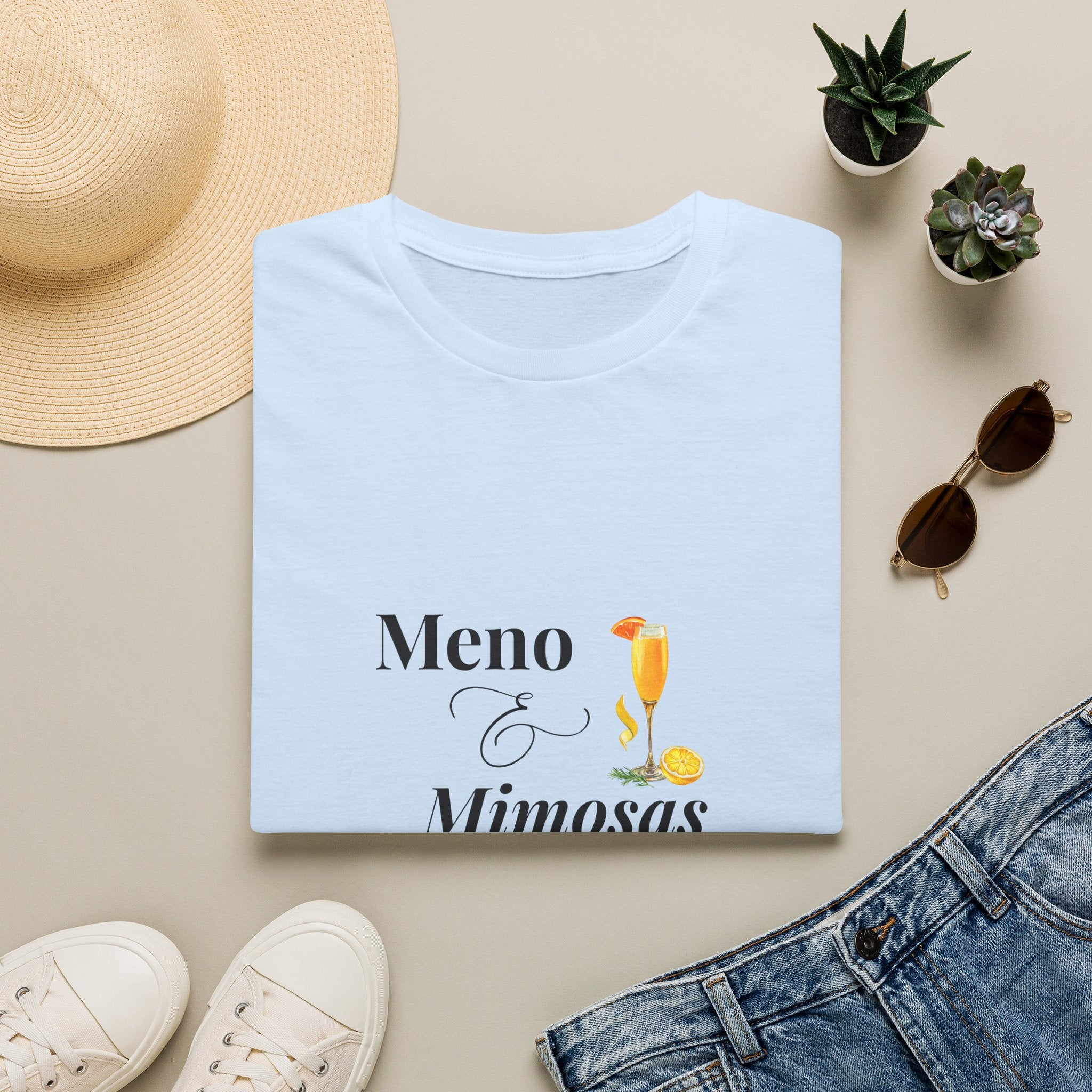 Meno & Mimosas Casual Tee