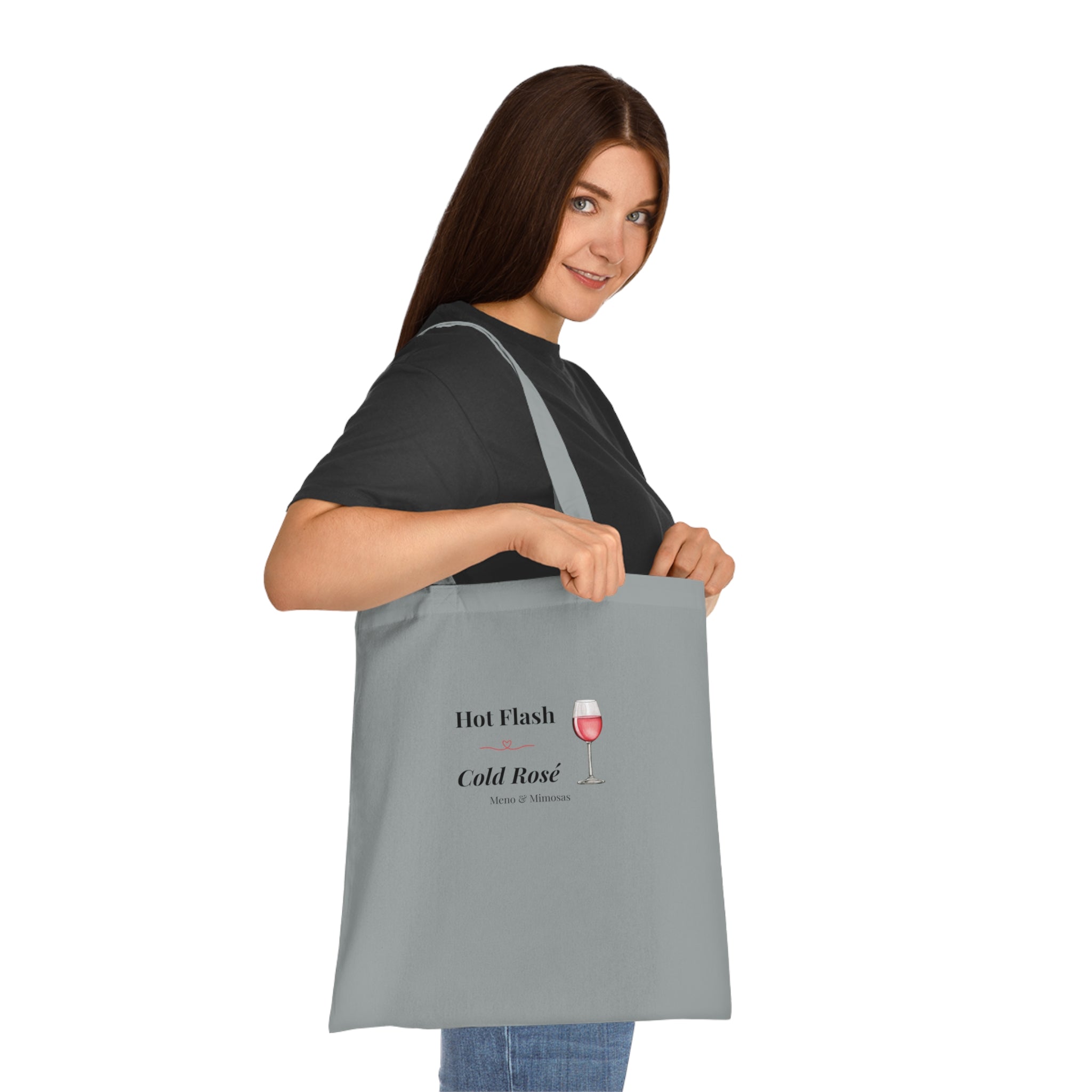 Hot Flash Cold Rosé Cotton Tote
