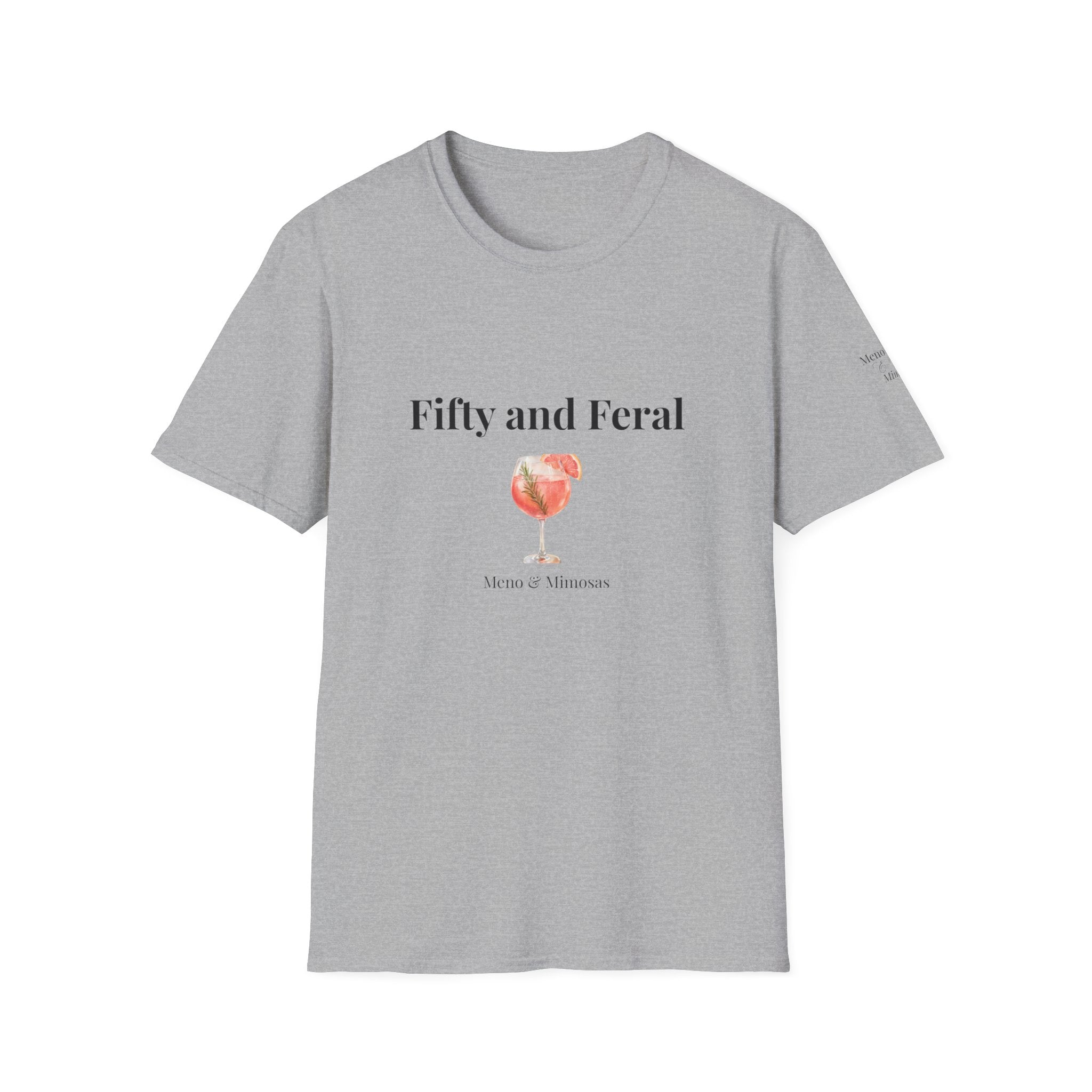 Fifty and Feral Tee by Meno & Mimosas