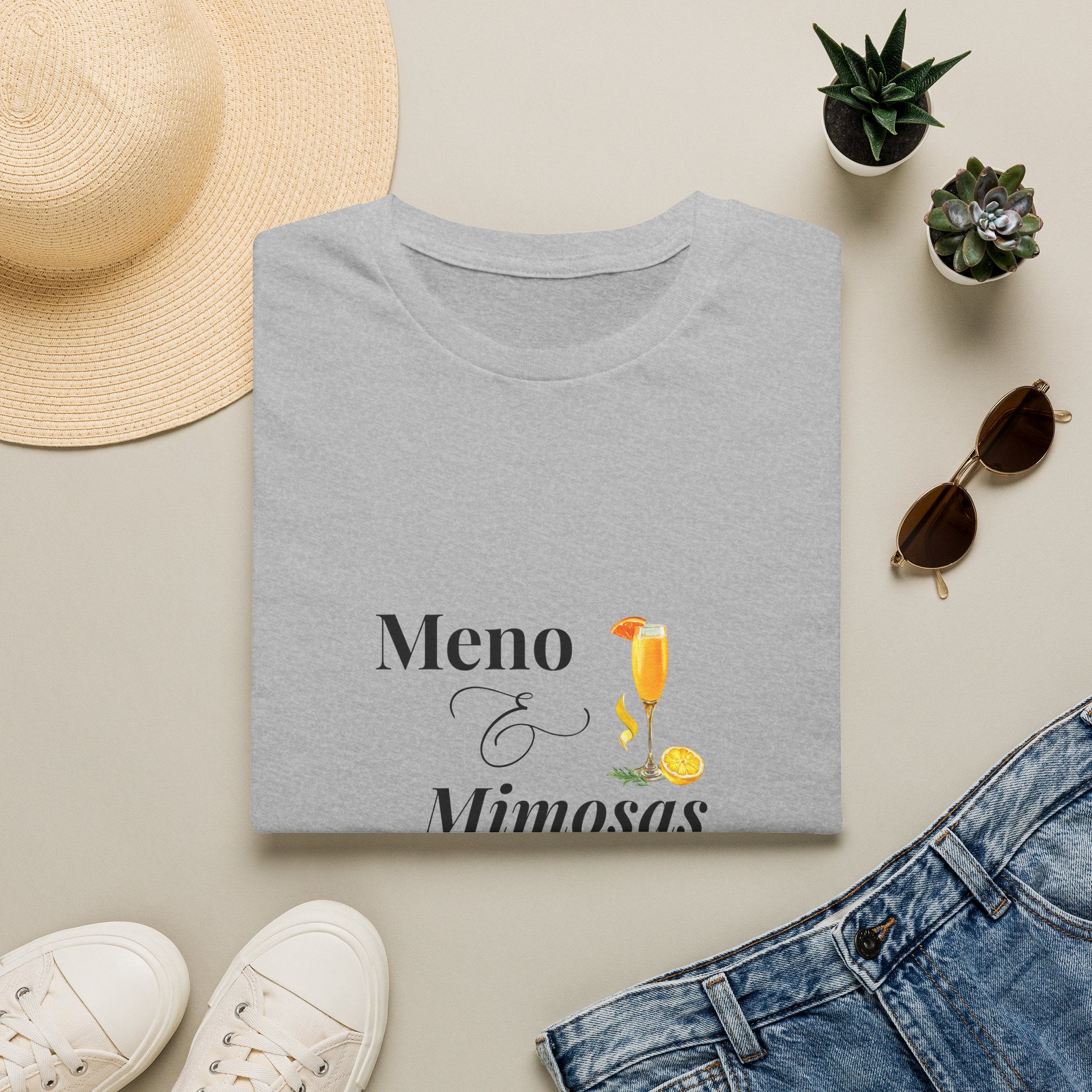 Meno & Mimosas Casual Tee