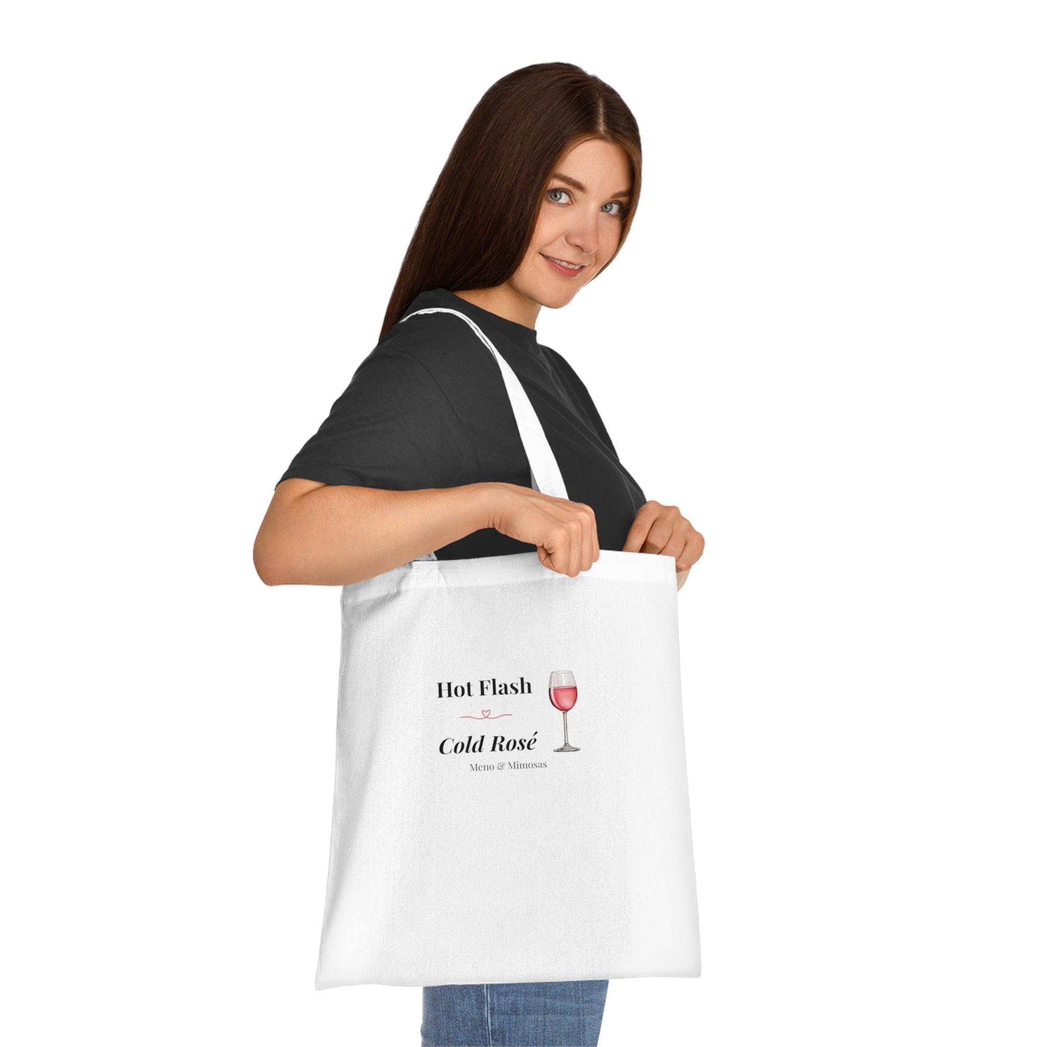 Hot Flash Cold Rosé Cotton Tote