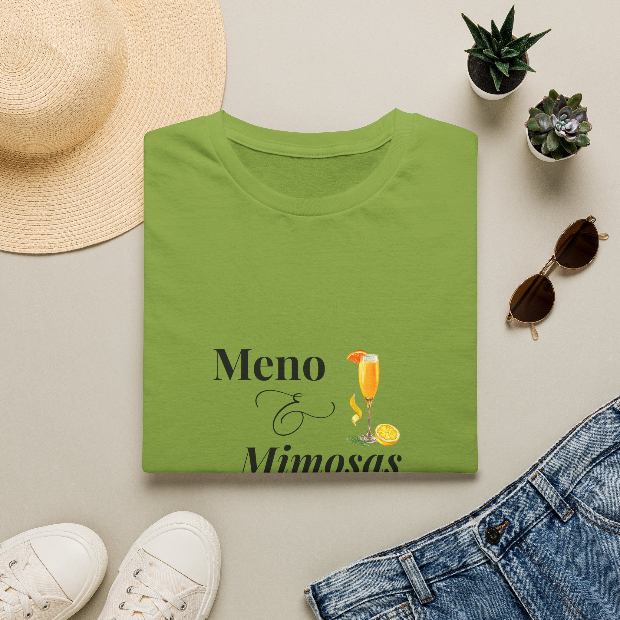 Meno & Mimosas Casual Tee