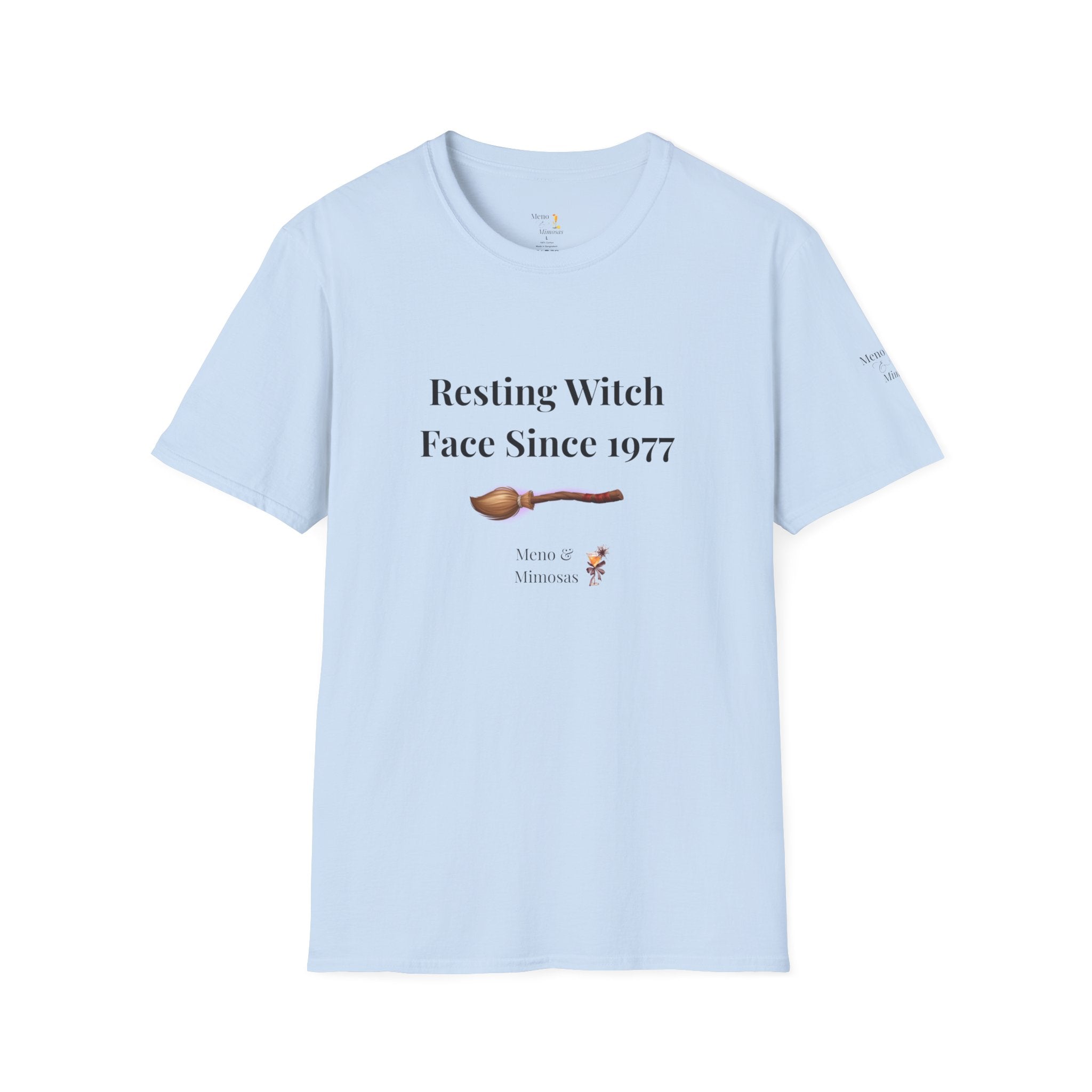Resting Witch Face Since 1977 Tee by Meno & Mimosas