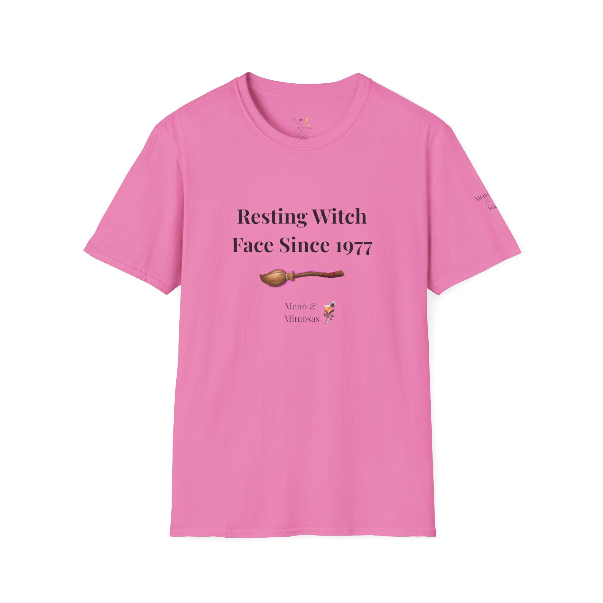 Resting Witch Face Since 1977 Tee by Meno & Mimosas