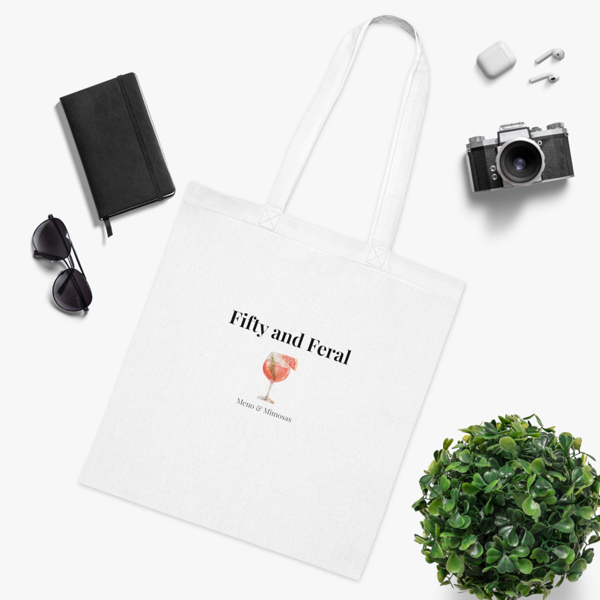 Fifty and Feral Tote by Meno & Mimosas