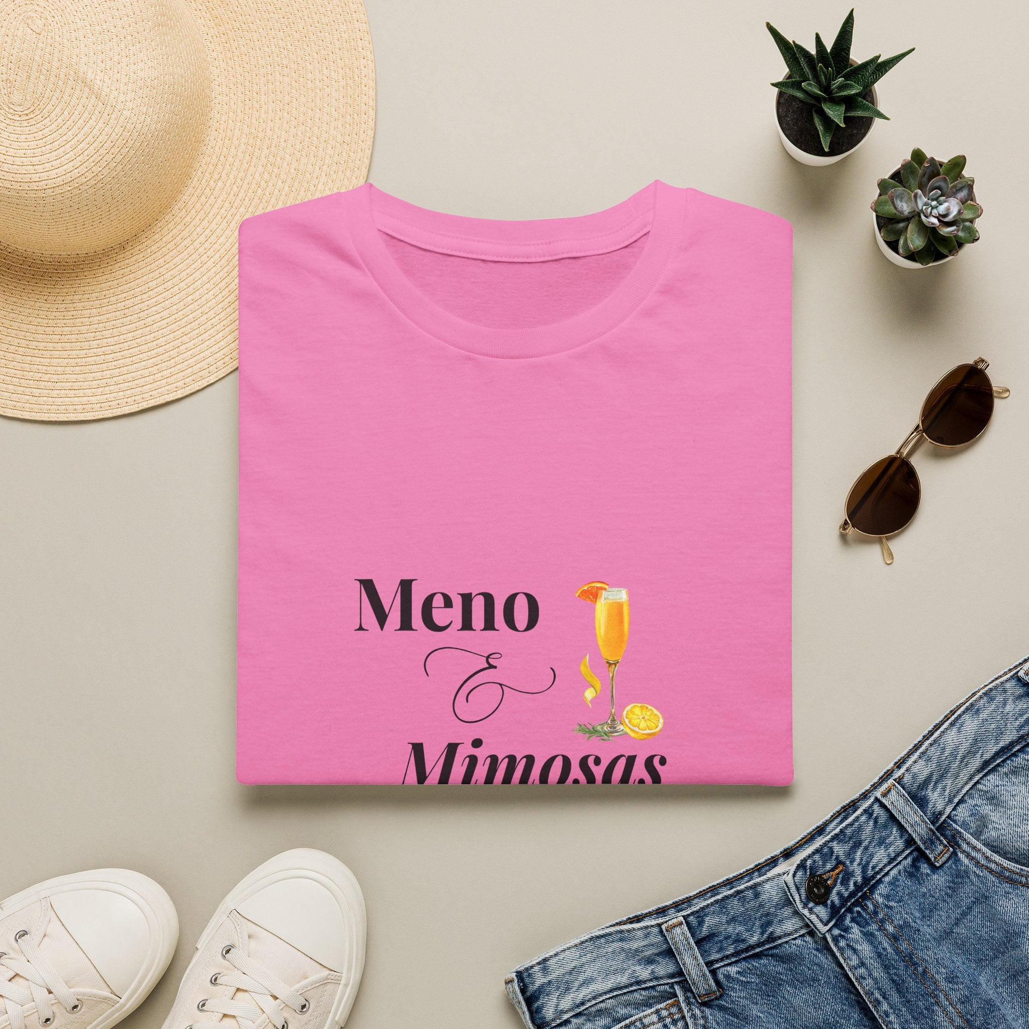 Meno & Mimosas Casual Tee