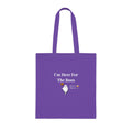 "I`m Here For The Boos" Halloween Ghost Tote Bag by Meno & Mimosas