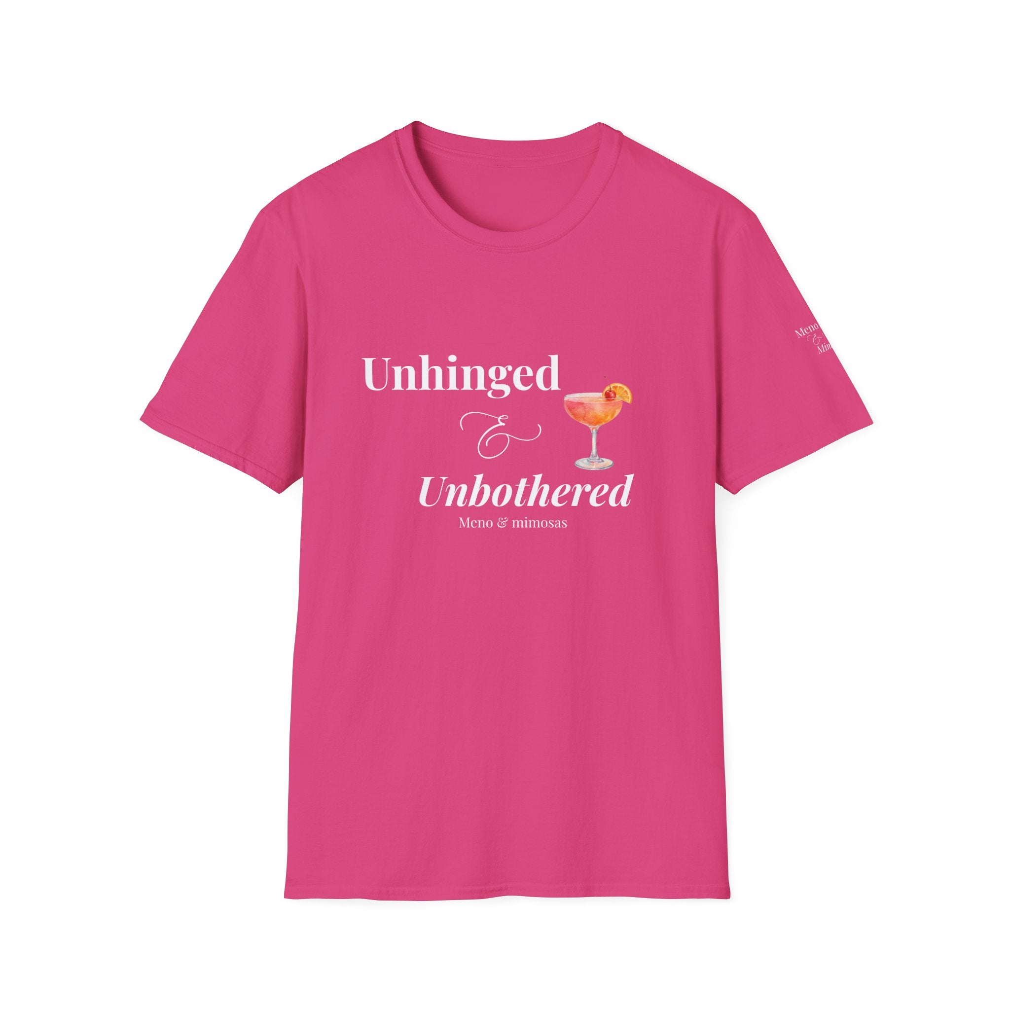 "Unhinged & Unbothered" Tee