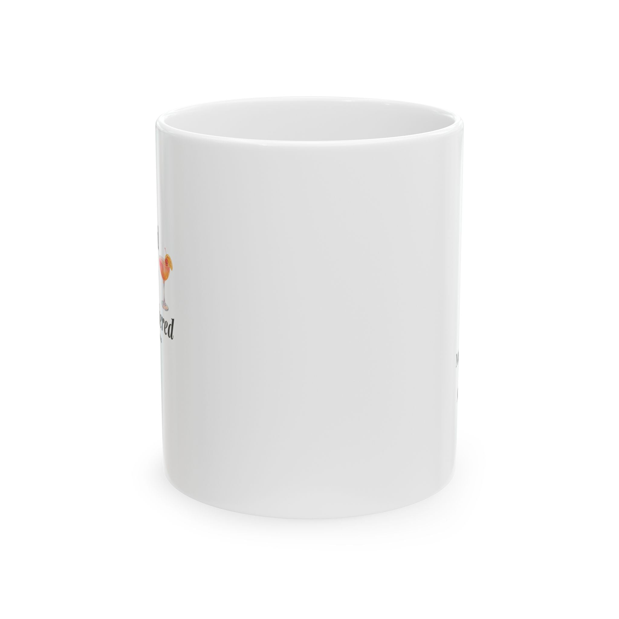 Ceramic Mug — "Unbothered" Floral Coffee Cup (11oz & 15oz)