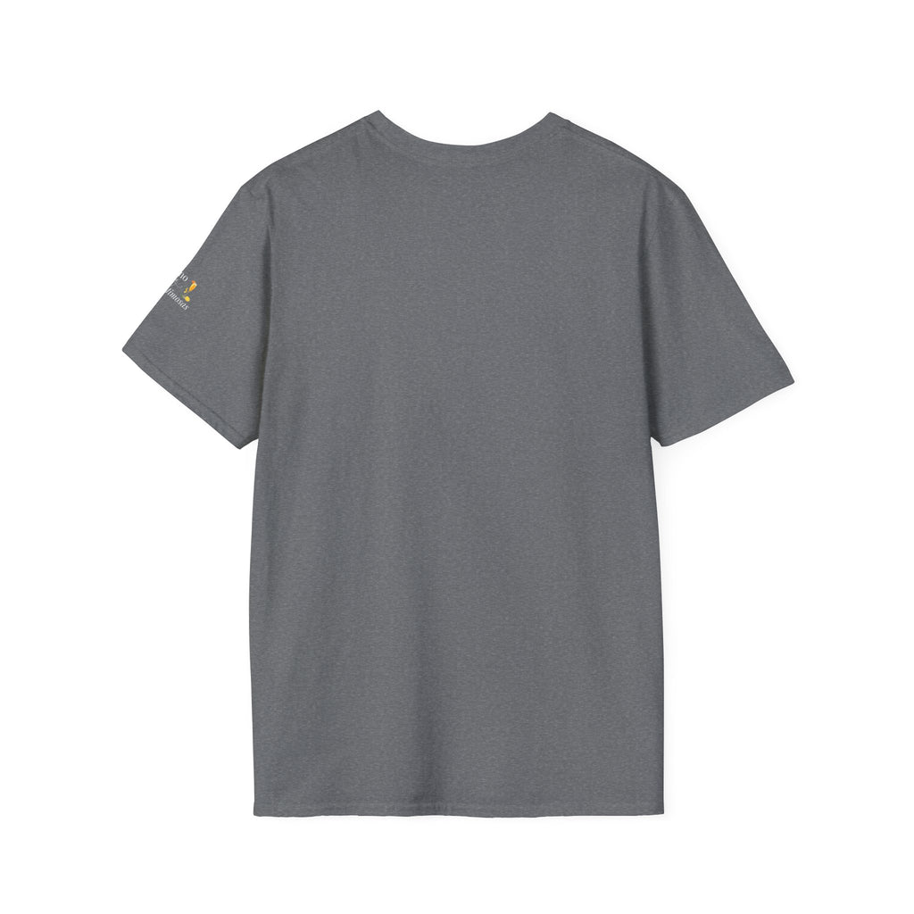 "Powered By Hot Flashes & Sarcasm" Funny Menopause T-Shirt by Meno & Mimosas