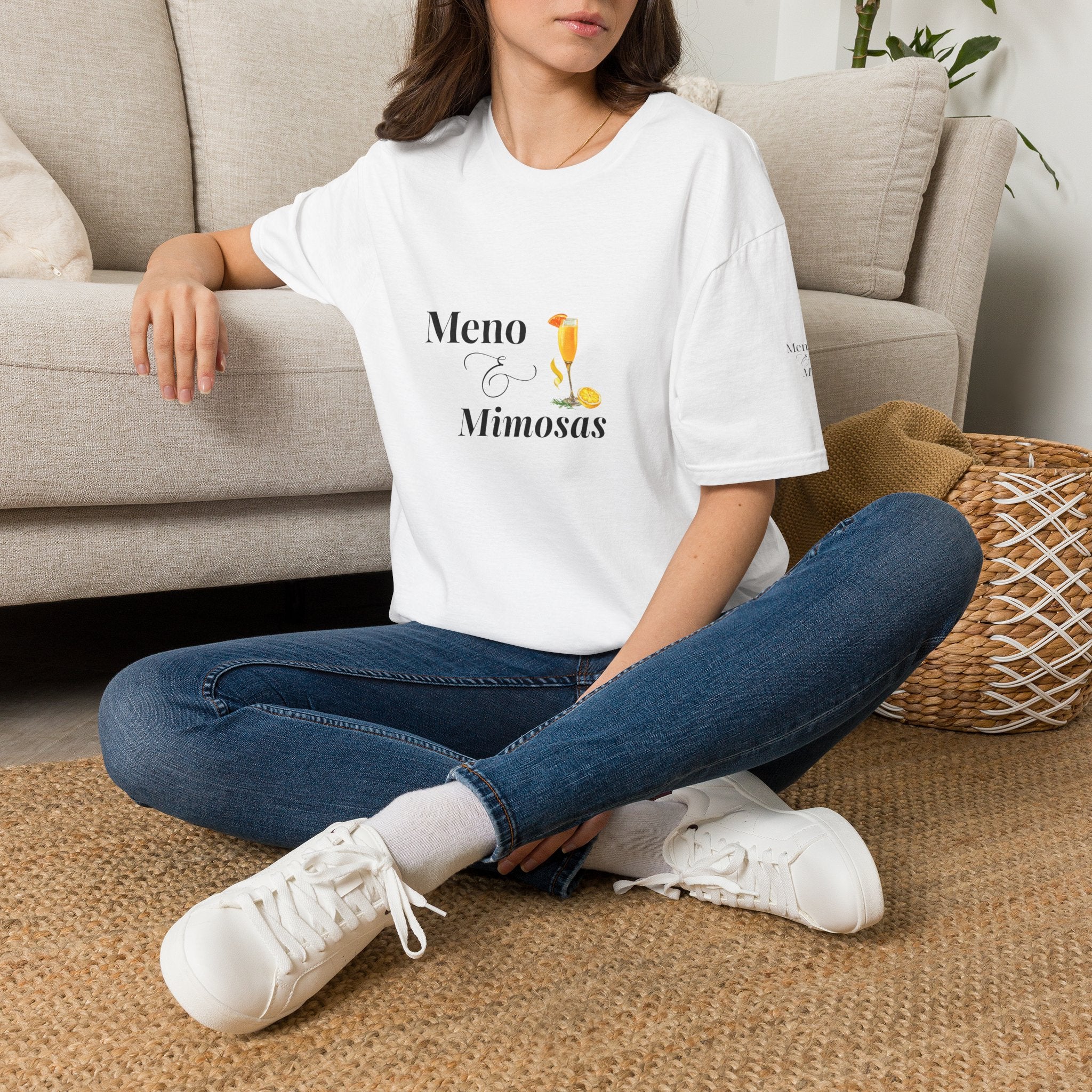 Meno & Mimosas Casual Tee